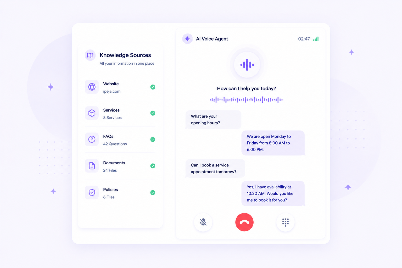 Brooye AI knowledge and integrations